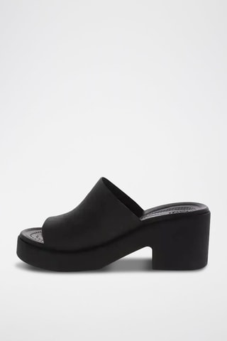 Mules à talons Brooklyn - Noir