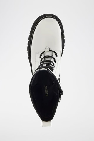 Bottines en cuir Anita - Blanc