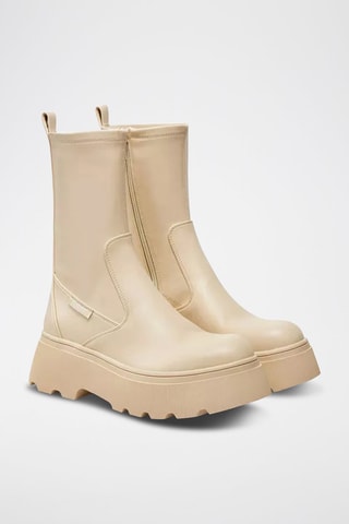 Bottines plateformes Nerea - Beige