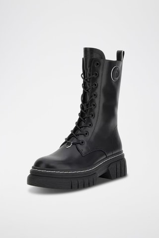 Bottines en cuir Anita - Noir
