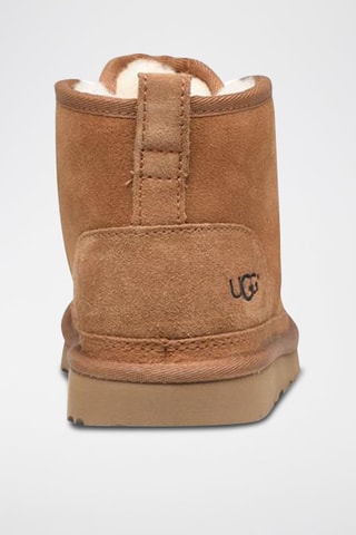 Bottines fourrées en nubuck Neumel - Camel