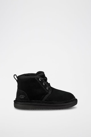 Bottines fourrées en nubuck Neumel - Noir