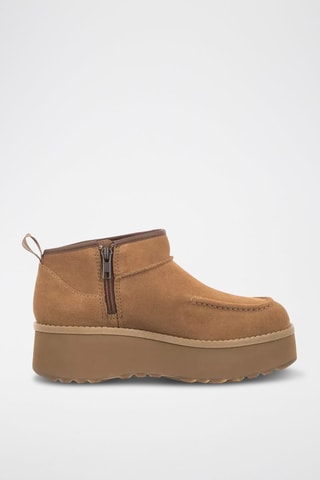 Bottines en nubuck Cityfunc Ultra Mini - Noisette