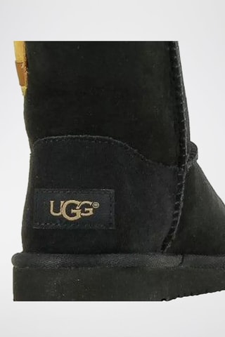 Bottines fourrées en nubuck K-Ebony - Noir