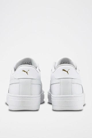 Sneakers en cuir CA Pro Classic JR-Blanc