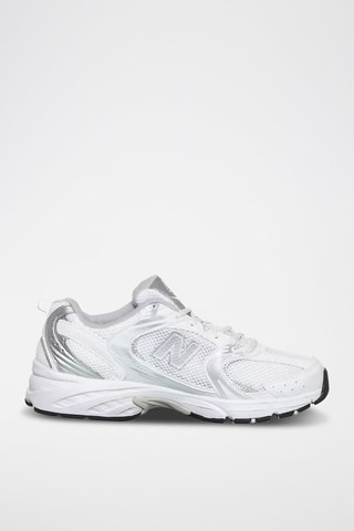 Baskets MR530 - Blanc et argenté