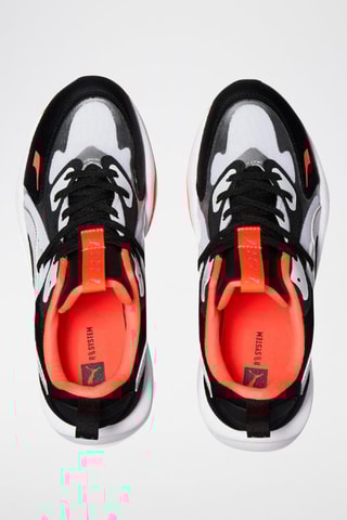 Sneakers RS-Curve Glow Blanc et noir