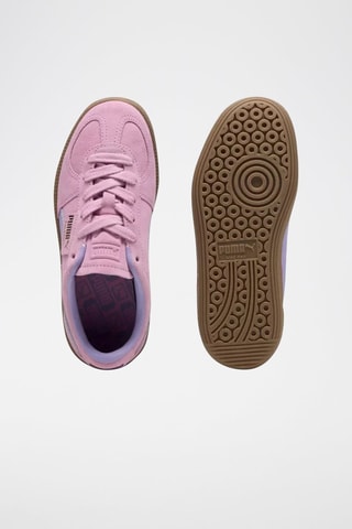 Baskets Palermo en nubuck - Rose