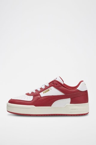 Sneakers en cuir Ca Pro Classic Blanc et rouge