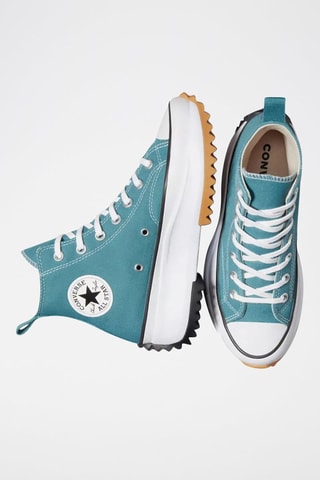 Sneakers montantes plateformes Run Star Hike Hi - Turquoise