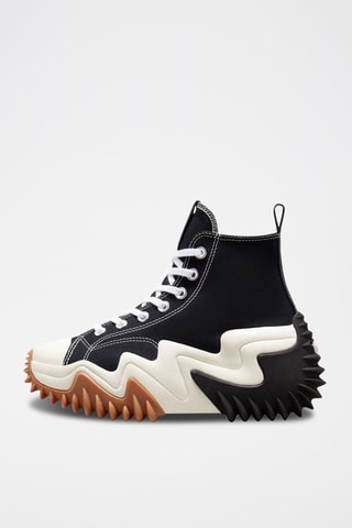 Sneakers montantes plateformes Run Star Motion HI - Noir et écru
