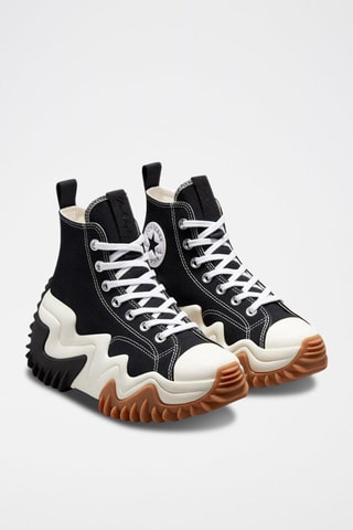 Sneakers montantes plateformes Run Star Motion HI - Noir et écru