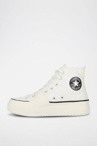 Sneakers plateformes montantes All Star Construct - Blanc