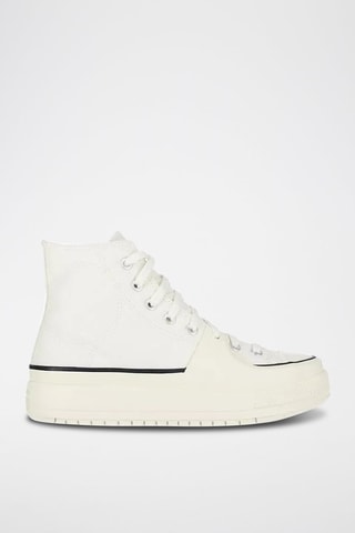 Sneakers plateformes montantes All Star Construct - Blanc