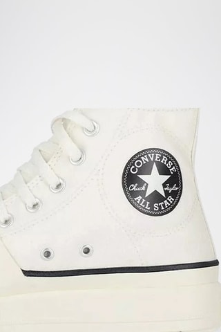 Sneakers plateformes montantes All Star Construct - Blanc
