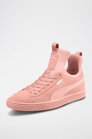 Sneakers en nubuck Suede Fierce-Rose