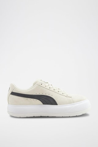 Sneakers en nubuck Suede Mayu-Ecru