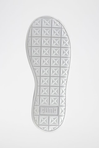 Sneakers en nubuck Suede Mayu-Noir et blanc