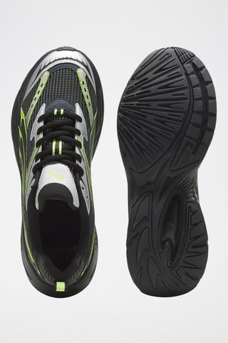 Baskets Morphic Athletic - Noir et vert fluo