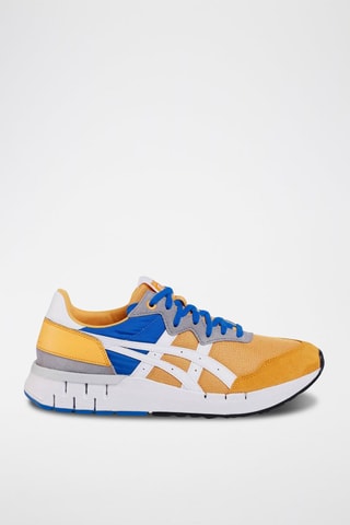 Sneakers Rebilac Runner Moutarde et bleu