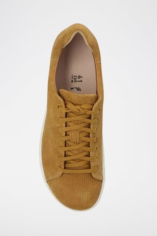 Baskets en velours côtelé Bend Low Cord Leve - Ocre