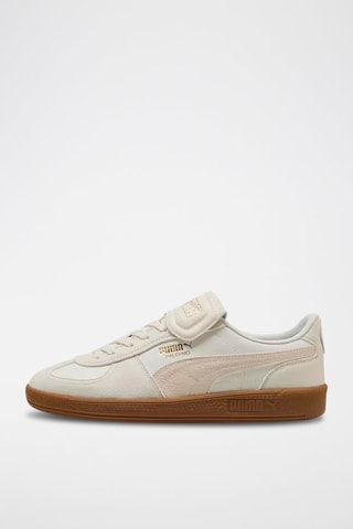 Sneakers en cuir Palermo Premium - Ecru
