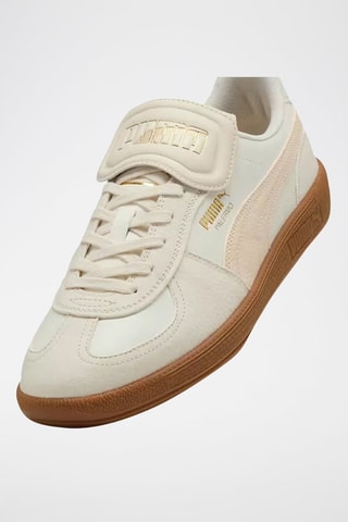 Sneakers en cuir Palermo Premium - Ecru
