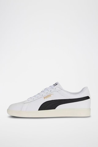 Baskets en cuir Smash3.0 L - Blanc