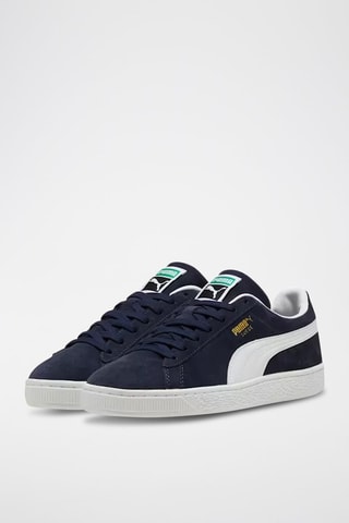 Baskets en cuir Classic - Bleu marine