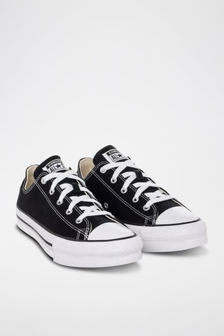 Baskets plateformes All Star Lift Ox Jr - Noir