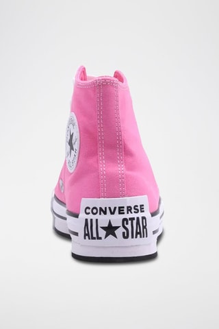 Baskets montantes plateformes HI - Rose