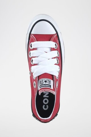 Baskets plateformes Ox All Star Lift - Rouge