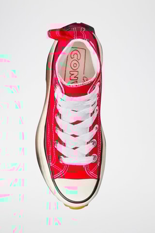 Baskets montantes plateformes Run Star Hike Hi - Rouge