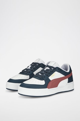 Sneakers en cuir CA Pro-Blanc et noir