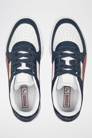 Sneakers en cuir CA Pro-Blanc et noir