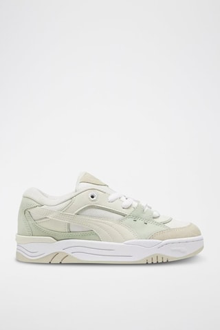 Baskets Puma180 - Ecru et beige