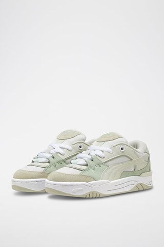 Baskets Puma180 - Ecru et beige