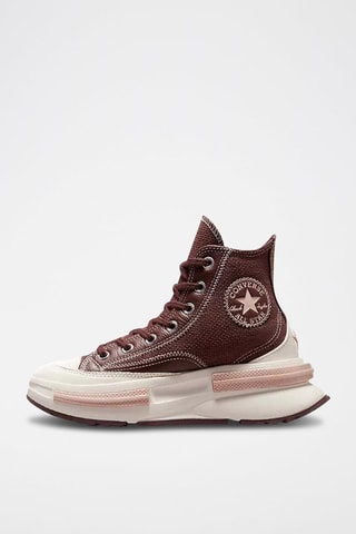 Baskets montantes plateformes en cuir Run Star Legacy Cx - Bordeaux