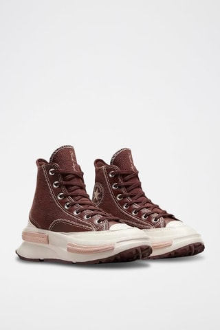 Baskets montantes plateformes en cuir Run Star Legacy Cx - Bordeaux