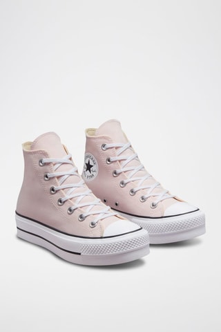 Sneakers plateformes montantes Canvas Hi - Rose