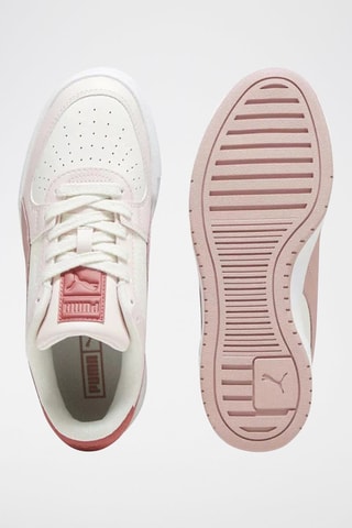 Sneakers en cuir CA Pro Classic Blanc et rose