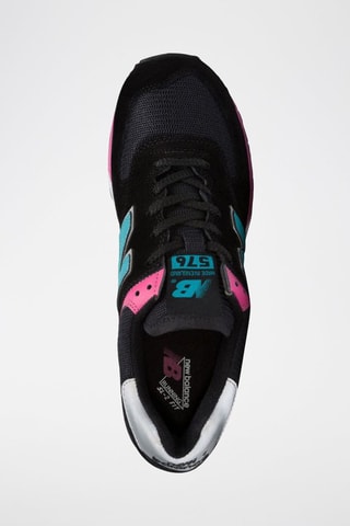 Baskets 576 - Noir et turquoise