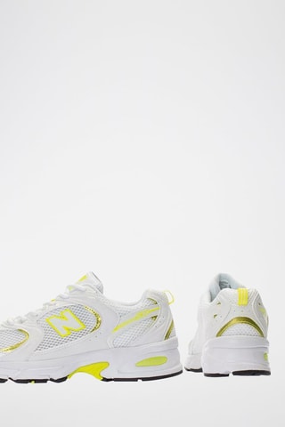 Baskets 530 - Blanc et jaune