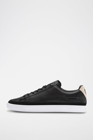 Sneakers en cuir Trim Block Noir