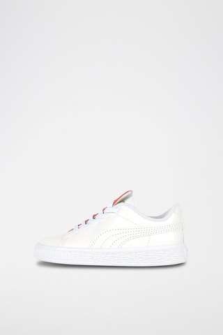 Sneakers en cuir INF B Crush Patent - Blanc