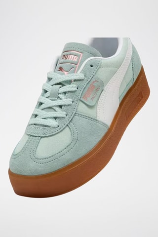 Baskets en nubuck Palermo - Ciel