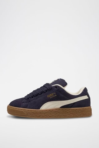 Baskets en nubuck XL - Bleu marine