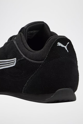 Baskets en nubuck Catch Soleil- Noir et blanc