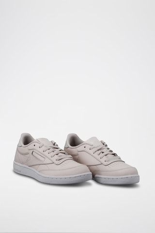 Sneakers en cuir Club C  - Beige
