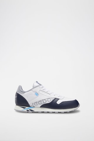 Sneakers en cuir Classic Leather - Anthracite et blanc